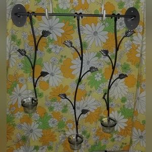 Home Interiors 3-votive wall decor.